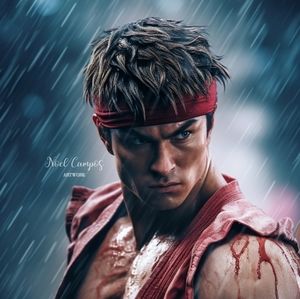 Ryu Art w Ken Suit by Noel Campos